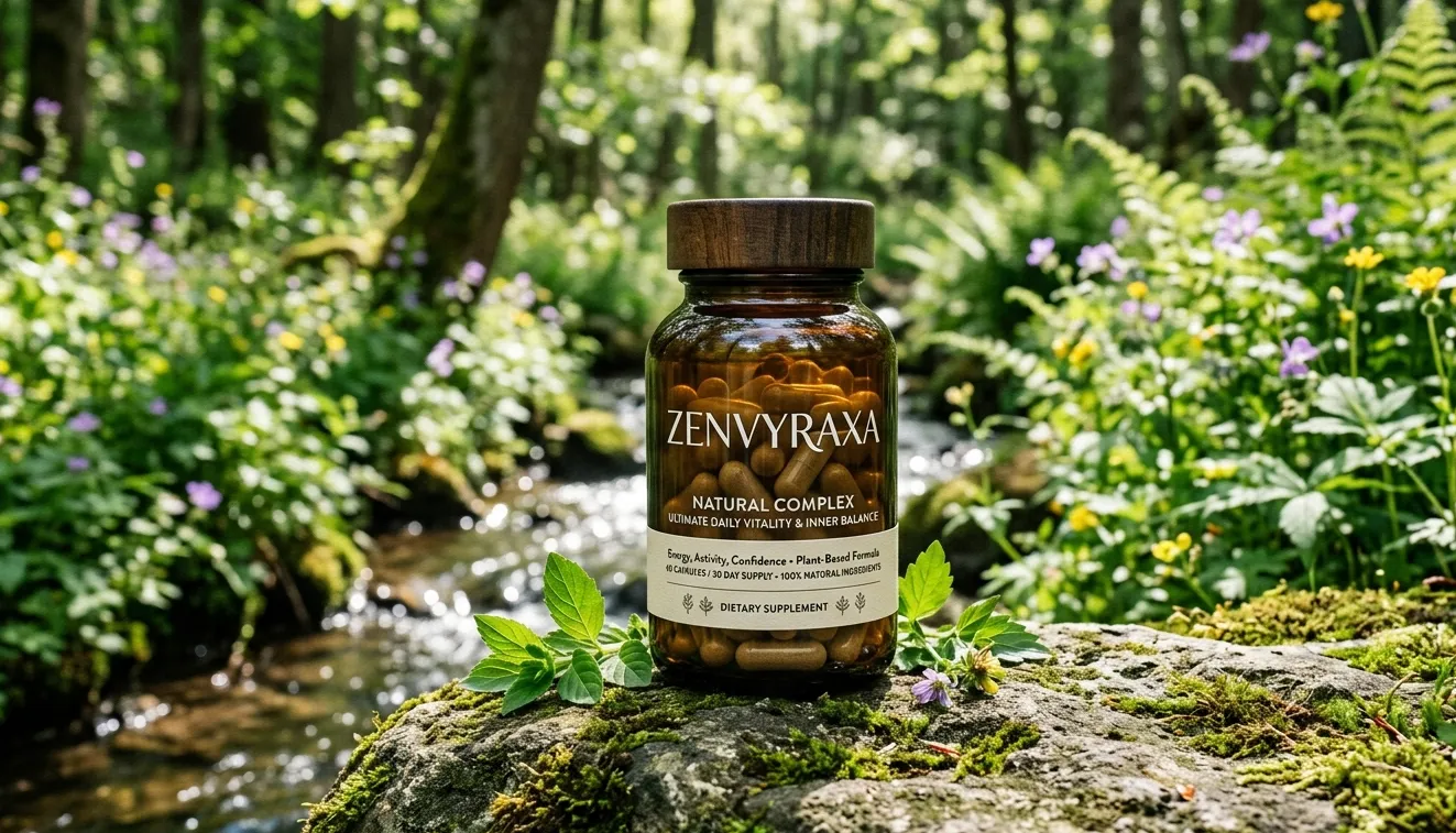 Zenvyraxa natural wellness complex bottle